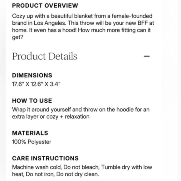 Socialite Hooded Sherpa Throw NWT 🆕 - Picture 6 of 16